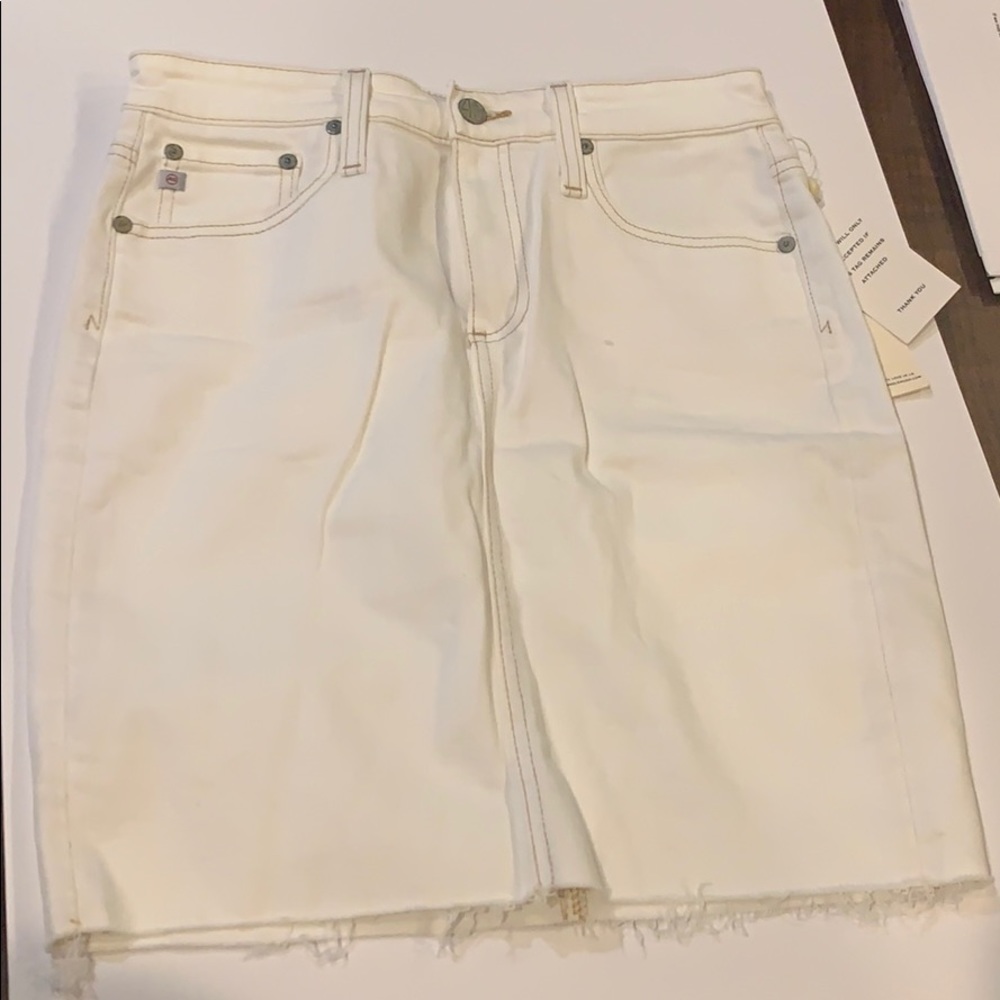 AG denim skirt size 27 NEW